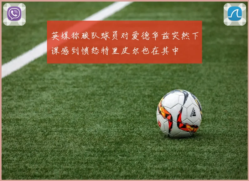 英媒称狼队球员对爱德华兹突然下课感到愤怒特里皮尔也在其中